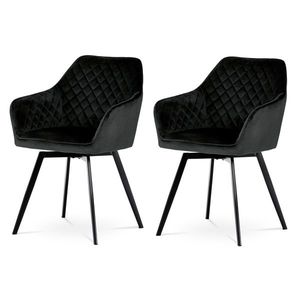 Sada jedálenských stoličiek DCH-425 BK4, 2 ks vyobraziť