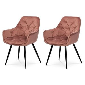 Sada jedálenských stoličiek DCH-421 PINK4, 2 ks vyobraziť