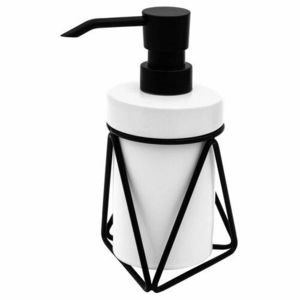 RIDDER 2163501 Mila dávkovač mydla na postavenie, čierna vyobraziť