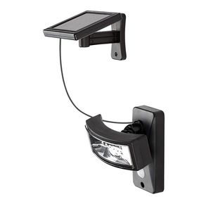 Rabalux 77019 vonkajšie nástenné solárne svietidlo Valpovo, čierna vyobraziť