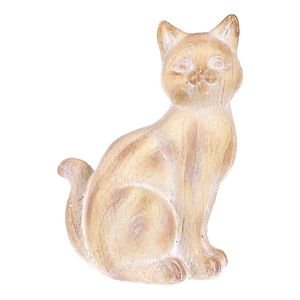Záhradná dekorácia soška Lady cat, polyresin, 19 x 12 x 26 cm vyobraziť