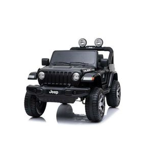 Baby Mix Detské elektrické autíčko Jeep WranglerRubicon, čierna vyobraziť