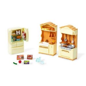Sylvanian Families set - kuchynská linka s chladničkou vyobraziť