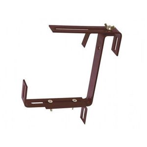 Nastaviteľný držiak samozavlažovacieho truhlíka hnedá 2 ks, hnedá vyobraziť