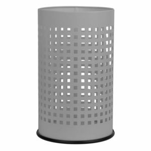 Alda Odpadkový kôš Officer dierovaný 18 l, sivá, 18 l vyobraziť
