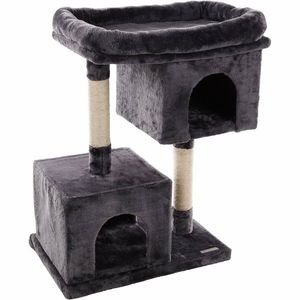 Flamingo Škrabadlo pre mačky KAJAL tm. sivá, 83, 5 cm vyobraziť