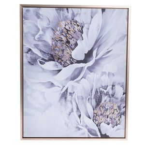 Obraz na plátně v rámu Pivoňky - zlatotisk , 40 x2, 5 x 50 cm vyobraziť