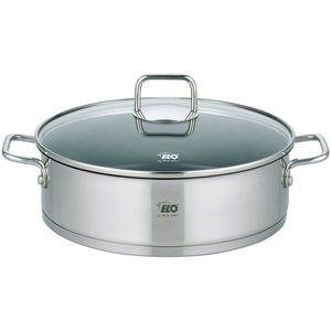 Elo 72438 Nerezová panvica so skleneným poklopomCitrin 28 cm vyobraziť