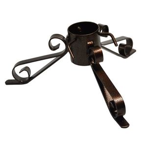 Kovový stojan na vianočný stromček, hnedá vyobraziť