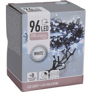 Vianočná svetelná reťaz, biela, 96 LED, 720 cm, 7 m vyobraziť