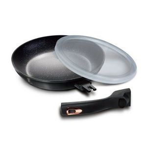 Berlinger Haus Panvica s odnímateľnou rukoväťou a vekom Black Rose Collection, 24 cm vyobraziť