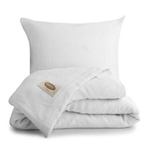 MATEX Mušelínové obliečky biela, 140 x 200 cm, 70 x 90 cm vyobraziť