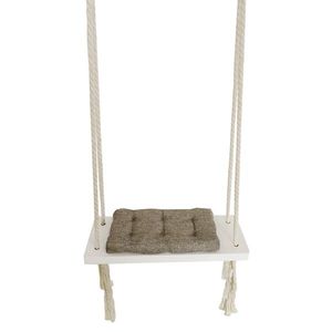 Tempo Kondela, Hojdačka pre deti, biela/sivá, SVING vyobraziť