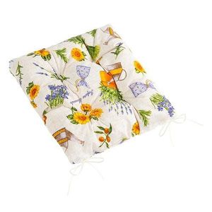 Bellatex Sedák EMA prešívaný Levanduľa fialová, žltá, 40 x 40 cm vyobraziť