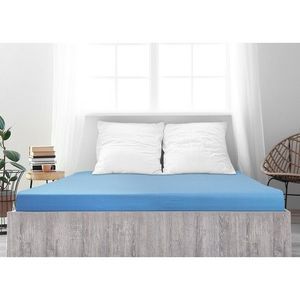 4Home jersey prestieradlo Ideál nebesky modrá, 90 x 200 cm vyobraziť