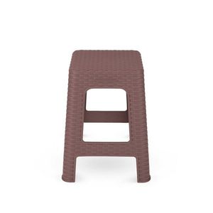 Ratanová stolička Brown 28 x 28 x 45 cm vyobraziť