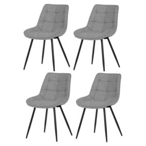 Sada jedálenských stoličiek CT-395 SIL2, 4 ks vyobraziť