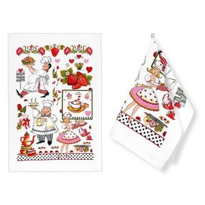 Bellatex Kuchynská utierka Kuchár, 40 x 60 cm, sada 2 ks vyobraziť