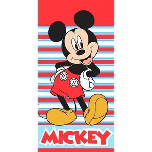 Carbotex Detská osuška Mickey Mouse Vždy s úsmevom, 70 x 140 cm vyobraziť