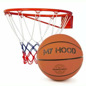 My Hood 304001 sada basketbalového koša a lopty, 2ks s vyobraziť