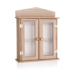 Drevená skrinka na kľúče, 22 x 27 cm vyobraziť