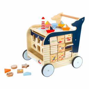 Small Foot Drevené chodítko Veľryba vyobraziť