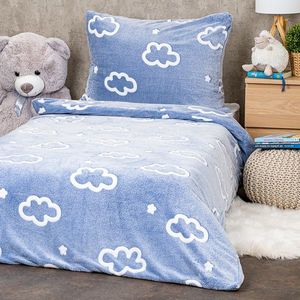 4Home Svietiace obliečky mikroflanel Cloud, 140 x 200 cm, 70 x 90 cm vyobraziť