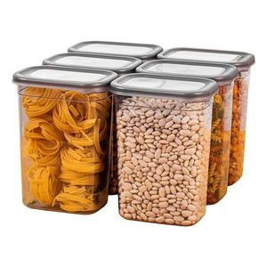 Plastové dózy v súprave 6 ks na potraviny Fresco – Hermia vyobraziť