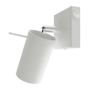 Biele kovové bodové svietidlo ø 6 cm Etna – Sollux vyobraziť