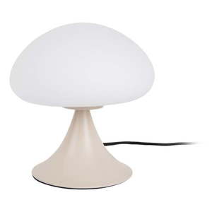 Sivá stolová lampa (výška 21 cm) Hongo – Leitmotiv vyobraziť