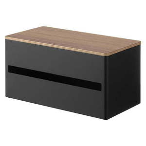 Čierny kovový stojan na papierové utierky Rin – YAMAZAKI vyobraziť