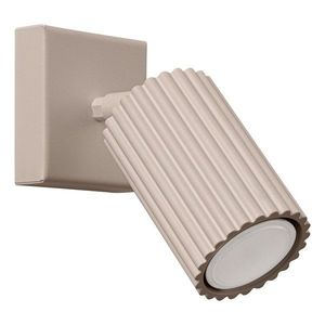 Taupe kovové bodové svietidlo 8x16 cm Gleam – Sollux vyobraziť