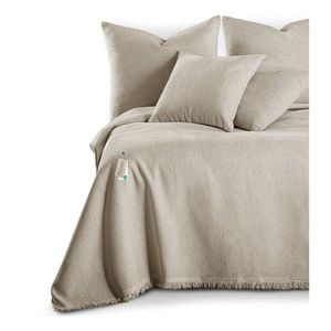 Béžový pléd zo ženilky 220x240 cm Talo – Filumi vyobraziť