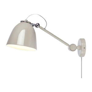 Sivobéžové nástenné svietidlo do zásuvky Tilt – Markslöjd vyobraziť