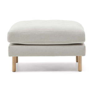 Ženilková podnožka sivobéžová Debra – Kave Home vyobraziť