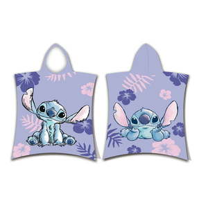 Fialový froté detský župan Lilo and Stitch - Jerry Fabrics vyobraziť