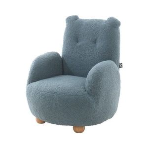 Modré detské kresielko z textílie buklé Rocky – Vipack vyobraziť