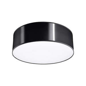 Čierne stropné svietidlo Sollux Atis vyobraziť