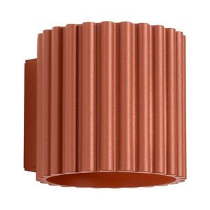 Oranžové nástenné svietidlo ø 10 cm Zora – Sollux vyobraziť