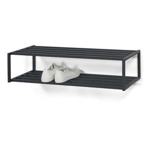 Čierna kovová závesná skrinka na topánky 78x20, 5x30, 5 cm School – Spinder Design vyobraziť