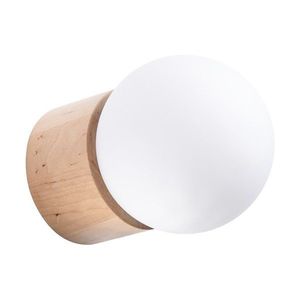 Biele/v prírodnej farbe nástenné svietidlo ø 12 cm Surtur – Sollux vyobraziť