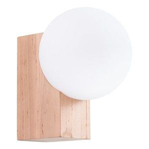 Biele/v prírodnej farbe nástenné svietidlo ø 12 cm Solum – Sollux vyobraziť