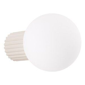 Krémovobiele nástenné svietidlo ø 12 cm Orbital – Sollux vyobraziť