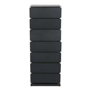 Čierna kovová komoda 37x99x26 cm Joey – Spinder Design vyobraziť