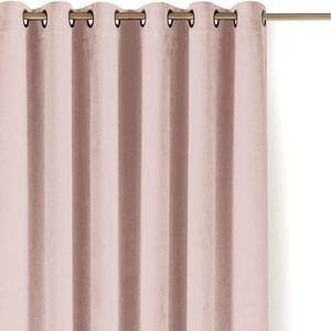 Svetloružový zamatový dimout záves 140x270 cm Velto – Filumi vyobraziť