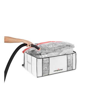 Vákuový/vystužený látkový úložný box na oblečenie 65x45x27 cm Life – Compactor vyobraziť