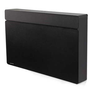 Čierna kovová výklopná/závesná skrinka na topánky 78x48x13 cm Luigi – Spinder Design vyobraziť