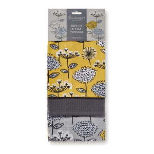 Bavlnené utierky v súprave 3 ks 45x65 cm Retro Meadow – Cooksmart ® vyobraziť