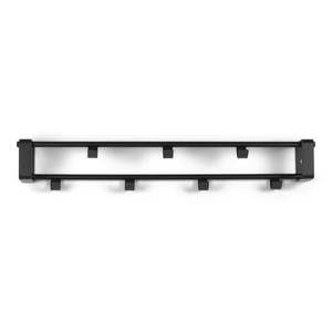 Čierny kovový nástenný vešiak 60 cm Rex – Spinder Design vyobraziť