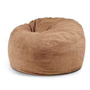 Hnedý menčestrový sedací vak Om 110 – SLOWDOWN vyobraziť